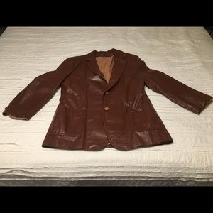 Vintage 70s Argentinian Leather Jacket
